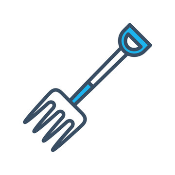 recommend clip art: Garden fork icon