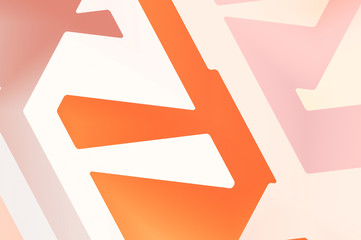 Abstract background with fluid colorful gradient. 2D illustration of modern urban graphic. Graffiti design inspired wallpaper.