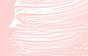 Fototapeta na wymiar Grunge texture. Distress pink rough trace. Good-lo