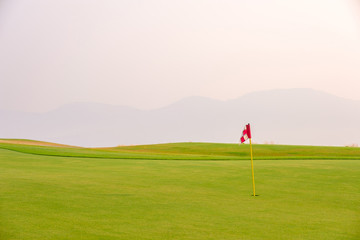 Obraz premium Beautiful golf course