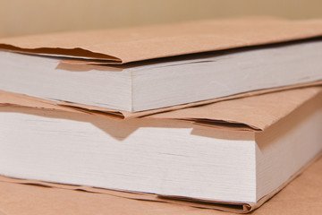 Making a book cover, handmade cover for book