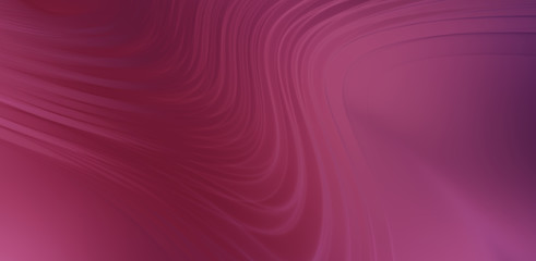 Fluid abstract background with colorful gradient. 2D illustration of modern movement.