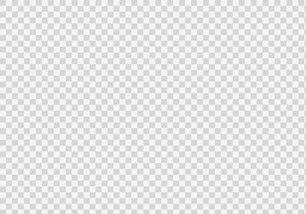 Transparent background. Checker chess board square grid line gray and white. Vector illustration.