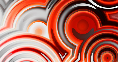 Abstract background with fluid colorful gradient. 2D illustration of modern urban graphic. Graffiti design inspired wallpaper.