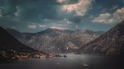 beautiful bay of kotor montenegro