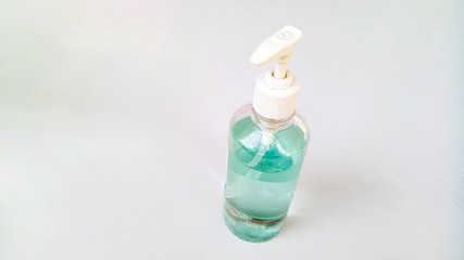 Sanitizer pump bottle, washing gel, alcohol gel