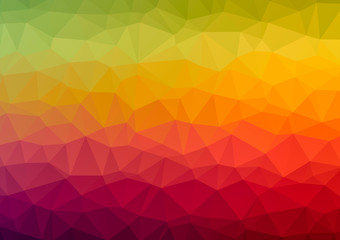 Bunte Polygon Hintergrund.