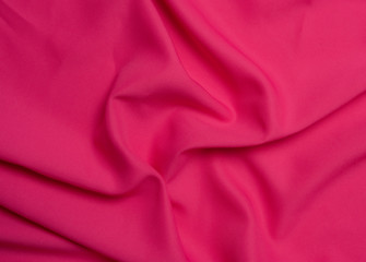 Pink fabric texture background,wavy fabric