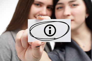 Business, technology, internet and network concept. Young businessman shows a keyword: