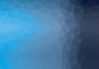 Obraz premium Blau Polygon Hintergrund.