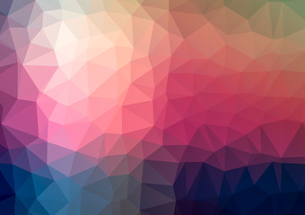Obraz premium Bunte Polygon Hintergrund.