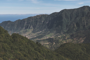 Fototapeta premium Madeira Roads through the Mountains