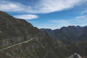 Madeira Roads through the Mountains