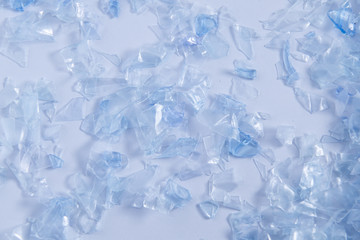 Polypropylene granule close-up background texture. plastic resin ( Masterbatch).Grey chemical granules for industrial plastic production