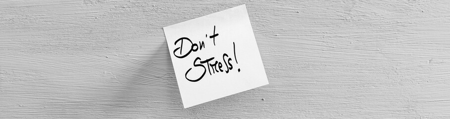 No stress post it