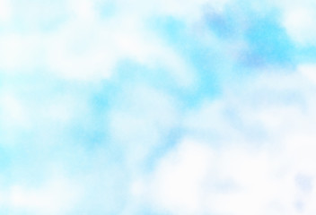 Watercolor painted background. Abstract Illustration wallpaper. Brush stroked painting. 2D Illustration.