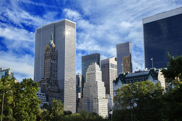 Fototapeta na wymiar View of New York Buildings
