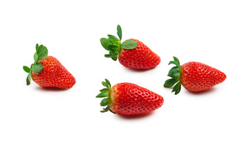 Strawberry. Fresh berries macro.