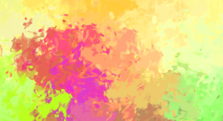 Brushed Painted Abstract Background. Brush stroked painting. Artistic vibrant and colorful wallpaper..