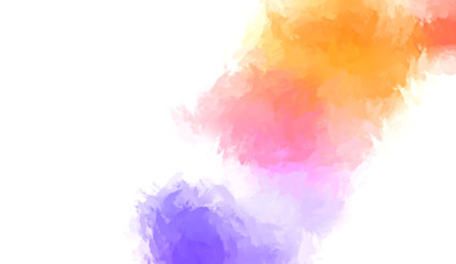 Brushed Painted Abstract Background. Brush stroked painting. Artistic vibrant and colorful wallpaper..
