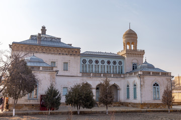 Fototapeta na wymiar Amirkhan summer palace near Bukhara city, Uzbekistan