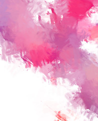 Brushed Painted Abstract Background. Brush stroked painting. Artistic vibrant and colorful wallpaper.