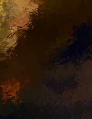 Brushed Painted Abstract Background. Brush stroked painting. Strokes of paint. 2D Illustration.