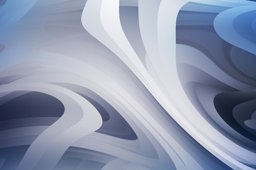 Dynamic trendy simple fluid color gradient abstract cool background with overlapping line effects.  Illustration for wallpaper, banner, background, card, book, pamphlet,website. 2D illustration..