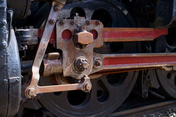 retired steam locomotive in japan