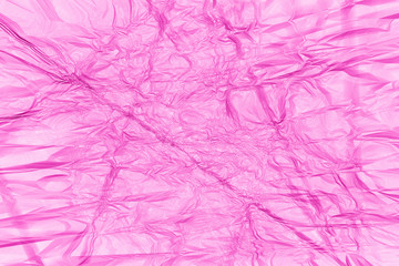 The abstract background or texture. Handmade illustration or picture of crimson, red, lilac or violet lines, waves and zigzags on white background