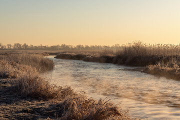 Narwiański Park Narodowy. Rzeka Narew. Polska Amazonia, Podlasie,Polska © podlaski49