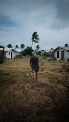 Walk across destruction 