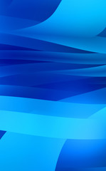 Abstract background with colorful gradient. Vibrant graphic wallpaper with stripes design. Fluid 2D illustration of modern movement.