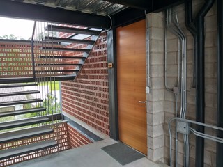 Apartment door industrial design
