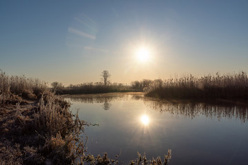 Narwiański Park Narodowy. Rzeka Narew. Polska Amazonia, Podlasie,Polska © podlaski49