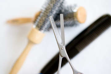 France, Paris, Matériel de coiffeur