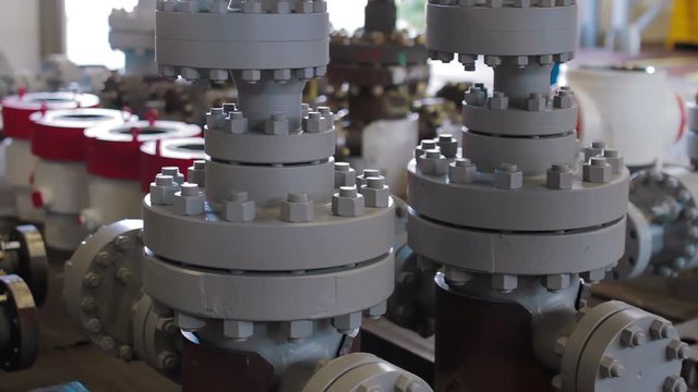 Oil and Gas Wellhead tree equipment production plant. Modifications of wellhead fittings. Equipment for wellhead conncetion of oil and gas wells. X-mass and injection trees.