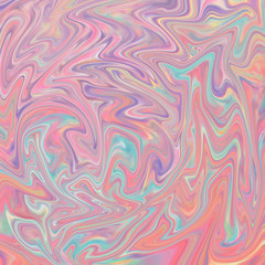 Marble liquid paint in water abstract pattern. Graphic colorful background. Ink in water drawing.