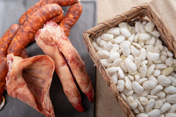 Beans from La Granja with your accompaniment.