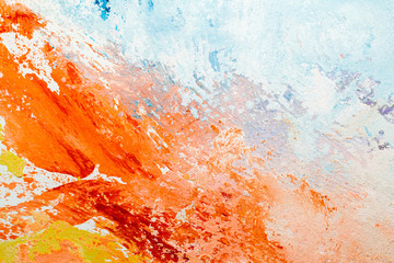 painted abstract background