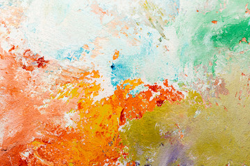 painted abstract background