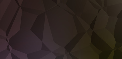Obraz premium Polygonal background. Colorful wallpaper with geometric design. Digital 3d illustration.