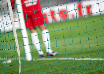 Stade pendant un match de football