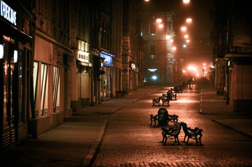street at night