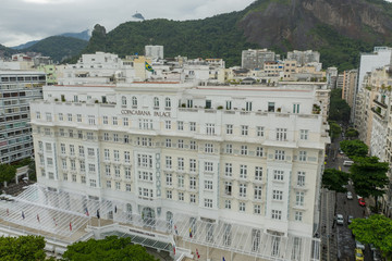 Copacabana Palace hotel in Rio de Janeiro Brazil
