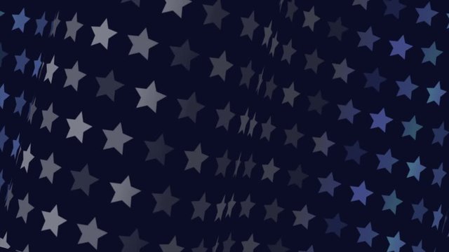 Loop animated stars background. Endless animation. twinkling stars. Looping animated stock video background for breaking news, streams, video blog