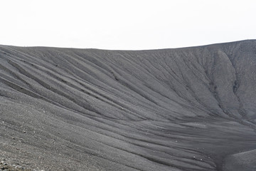 The tephra crater Hverfjall, in northern Iceland