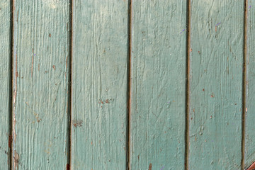 Old green wooden vertical lines texture background