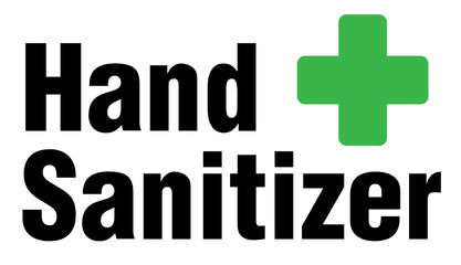 Fototapeta premium Hand Sanitizer Logo