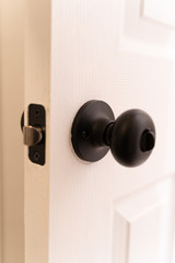 Black Door Knob